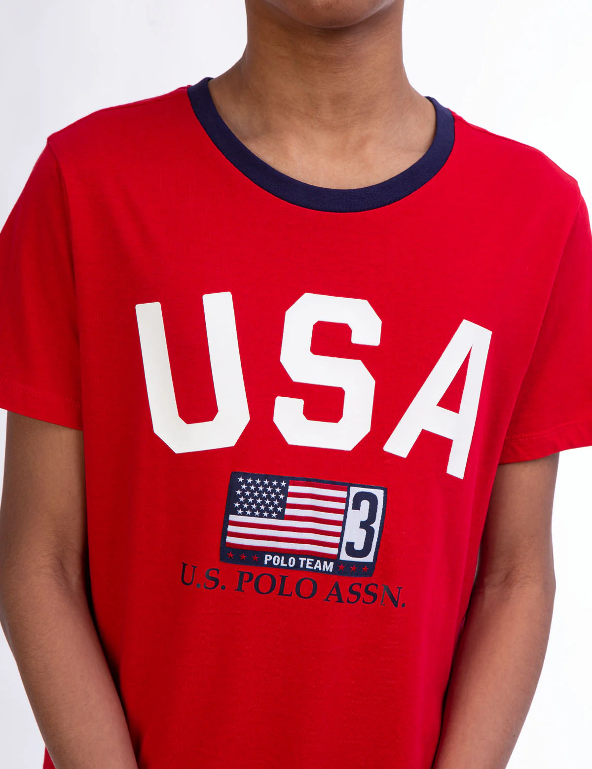 BOYS USA FLAG CREW NECK T-SHIRT - Image 5