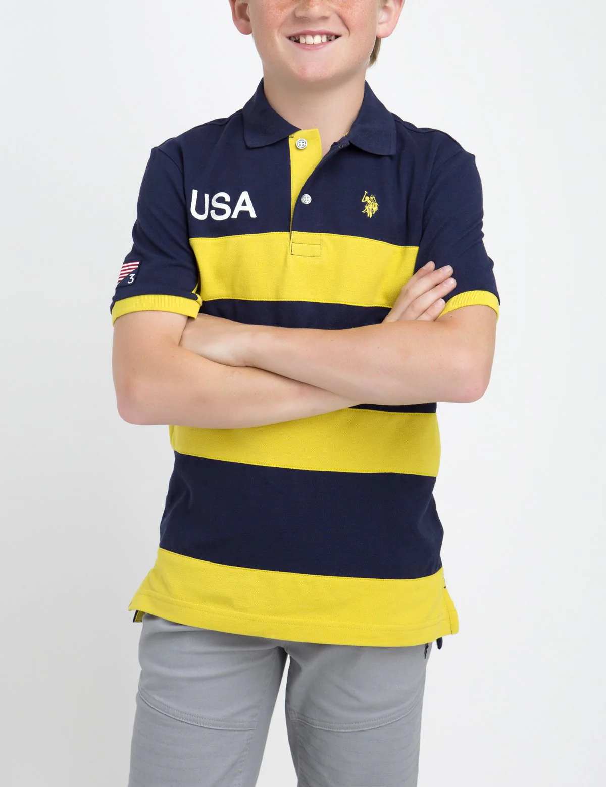 BOYS USA RUGBY POLO SHIRT - Image 10