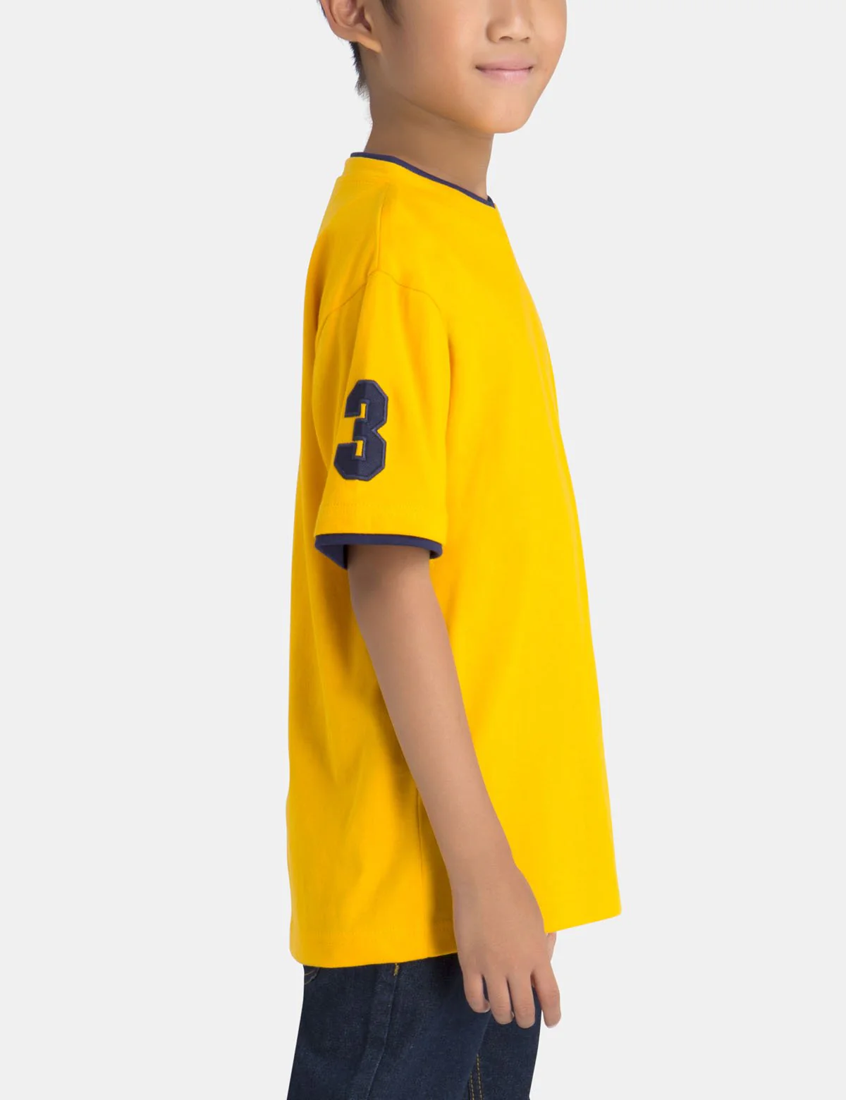 Boys V-Neck Big Logo T-Shirt - Image 16