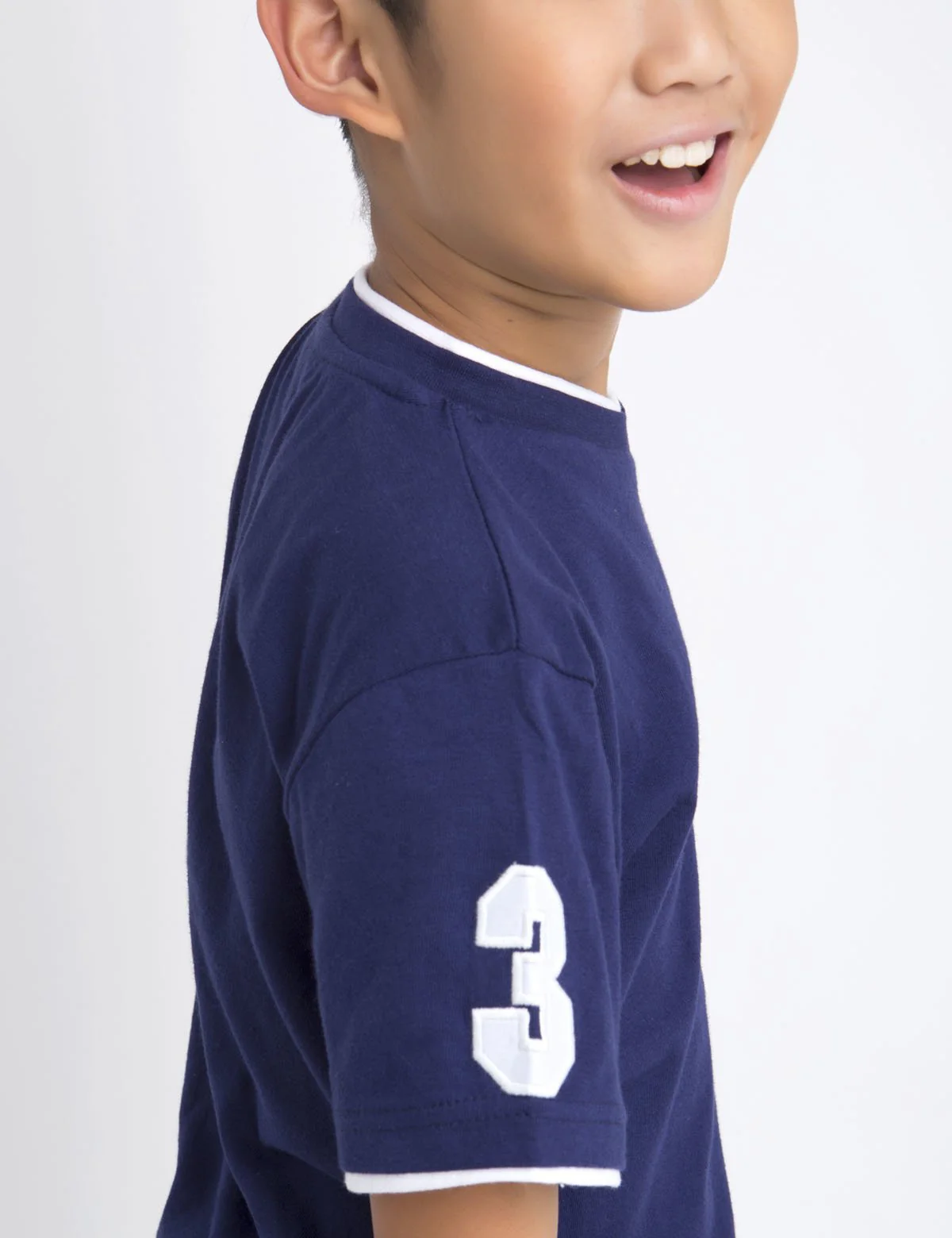 Boys V-Neck Big Logo T-Shirt - Image 20