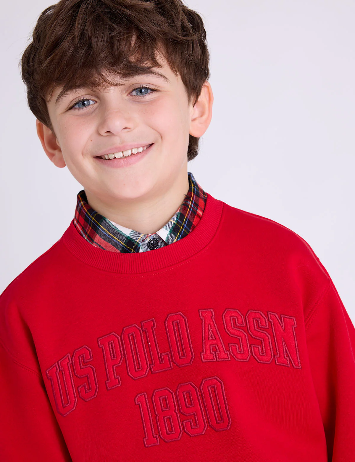 BOYS WORDMARK APPLIQUE FLEECE PULLOVER - Image 5