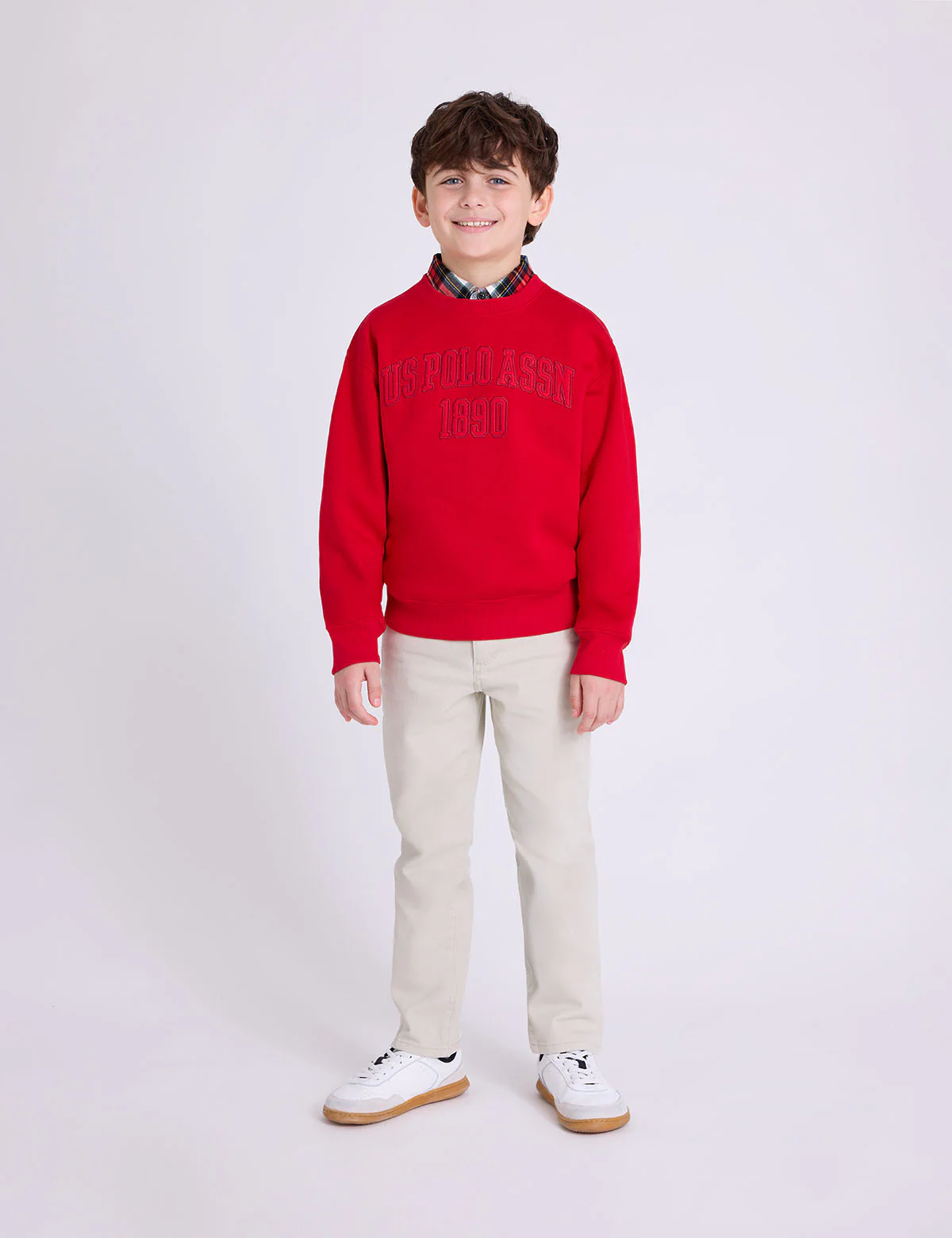 BOYS WORDMARK APPLIQUE FLEECE PULLOVER - Image 7