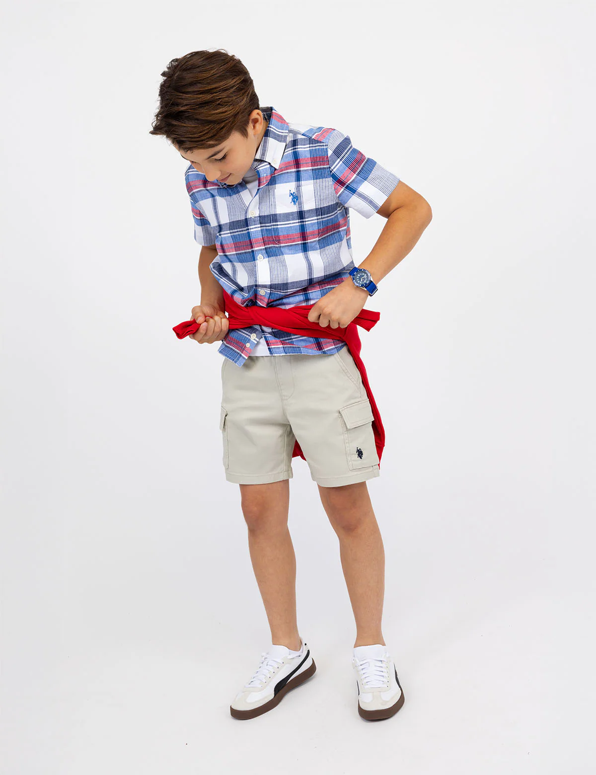 BOYS YARN DYE PLAID SHIRT - Image 5