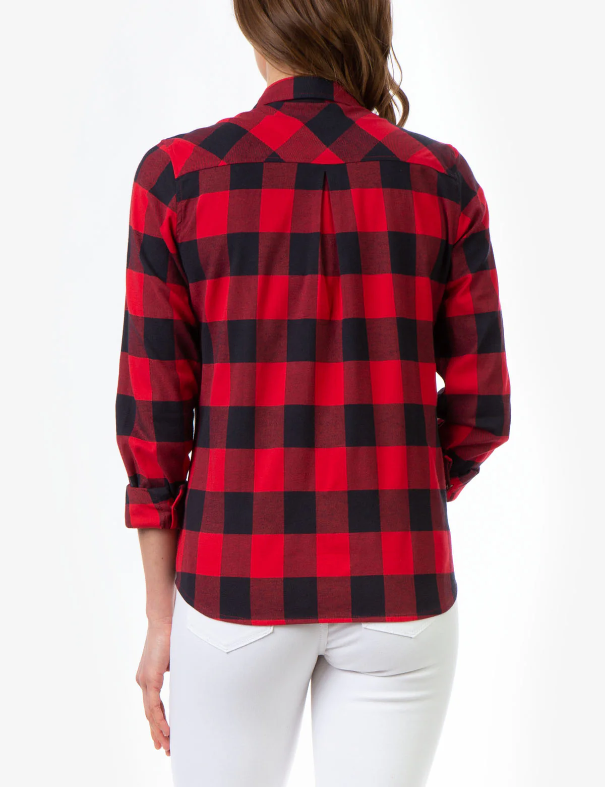 BUFFALO PLAID SHIRT WITH GOLD LOGO - Image 10