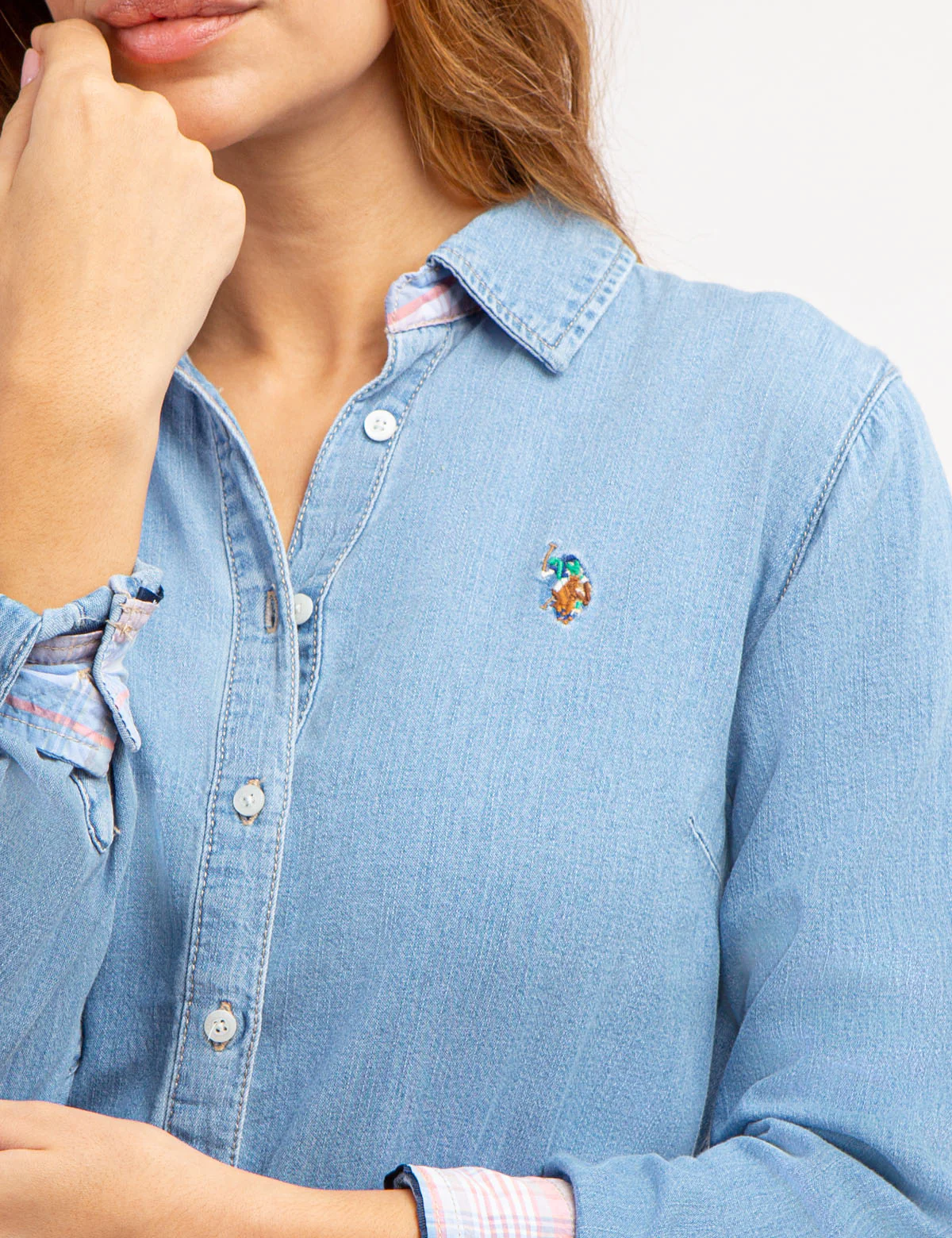 CHAMBRAY DRESS - Image 2