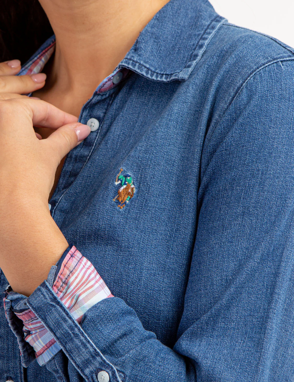 CHAMBRAY DRESS - Image 2