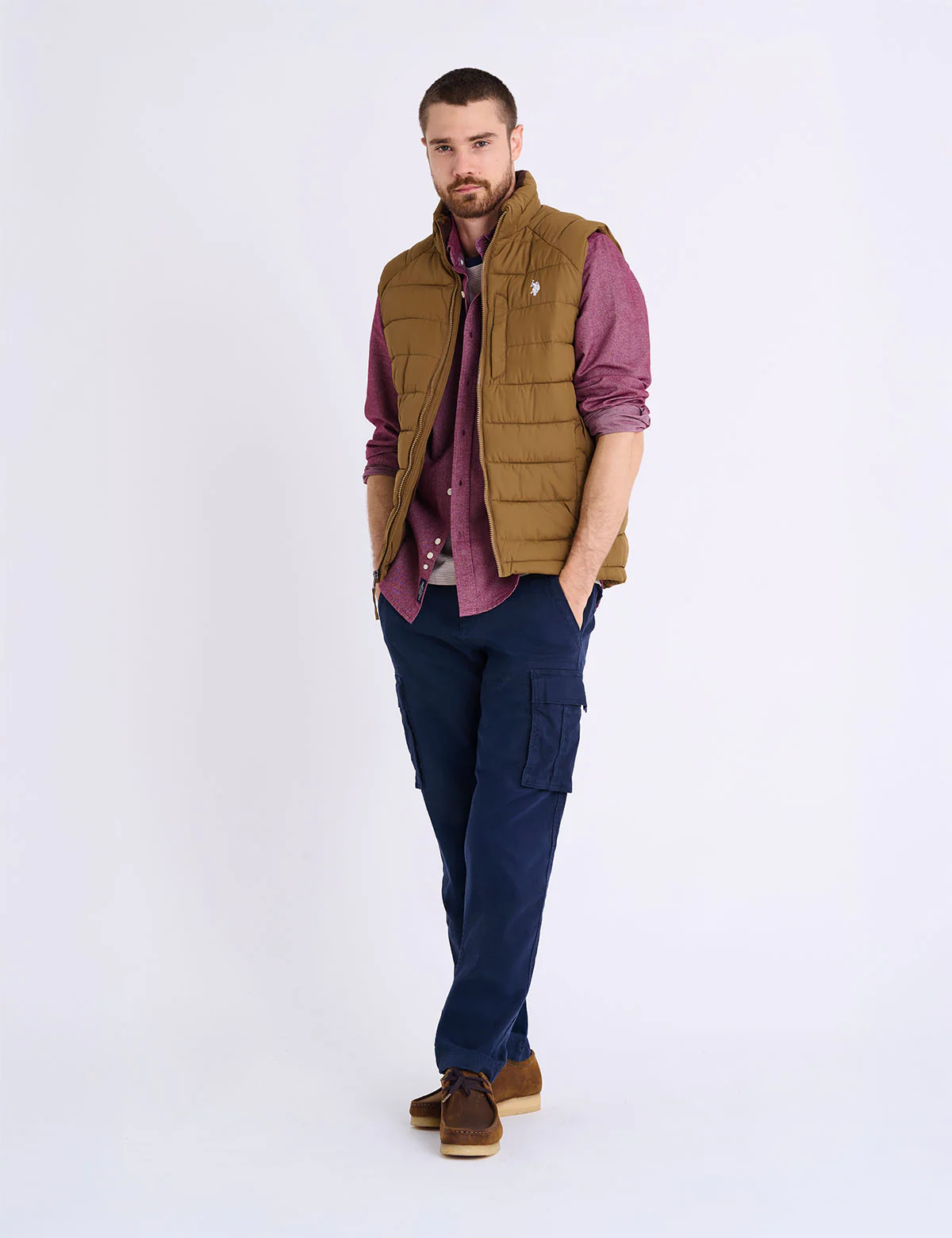 CHANNEL QUILTED PACKABLE VEST - Image 3