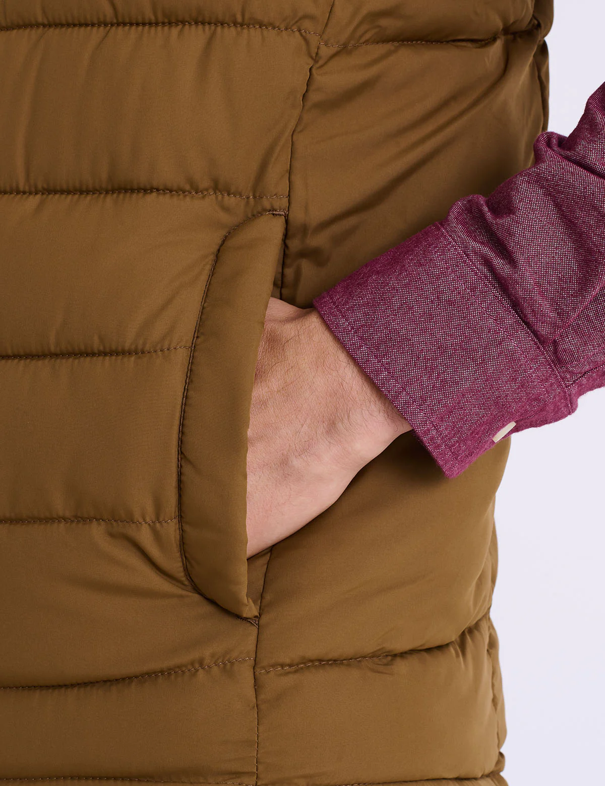 CHANNEL QUILTED PACKABLE VEST - Image 5