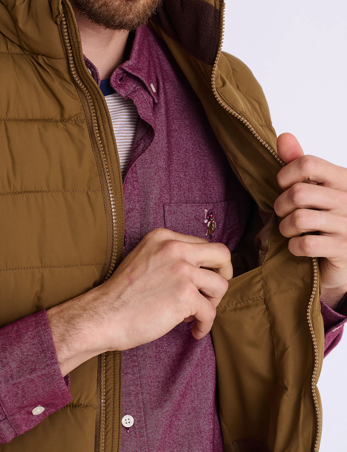 CHANNEL QUILTED PACKABLE VEST - Image 6