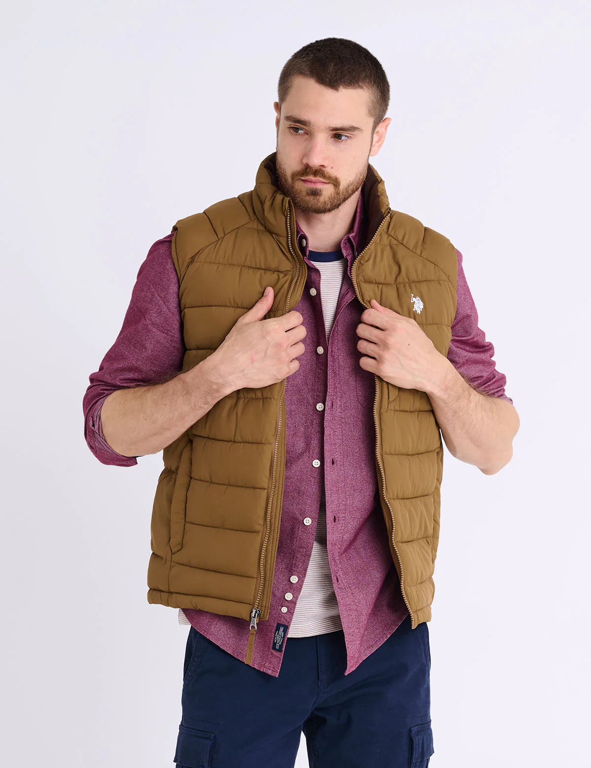 CHANNEL QUILTED PACKABLE VEST - Image 7