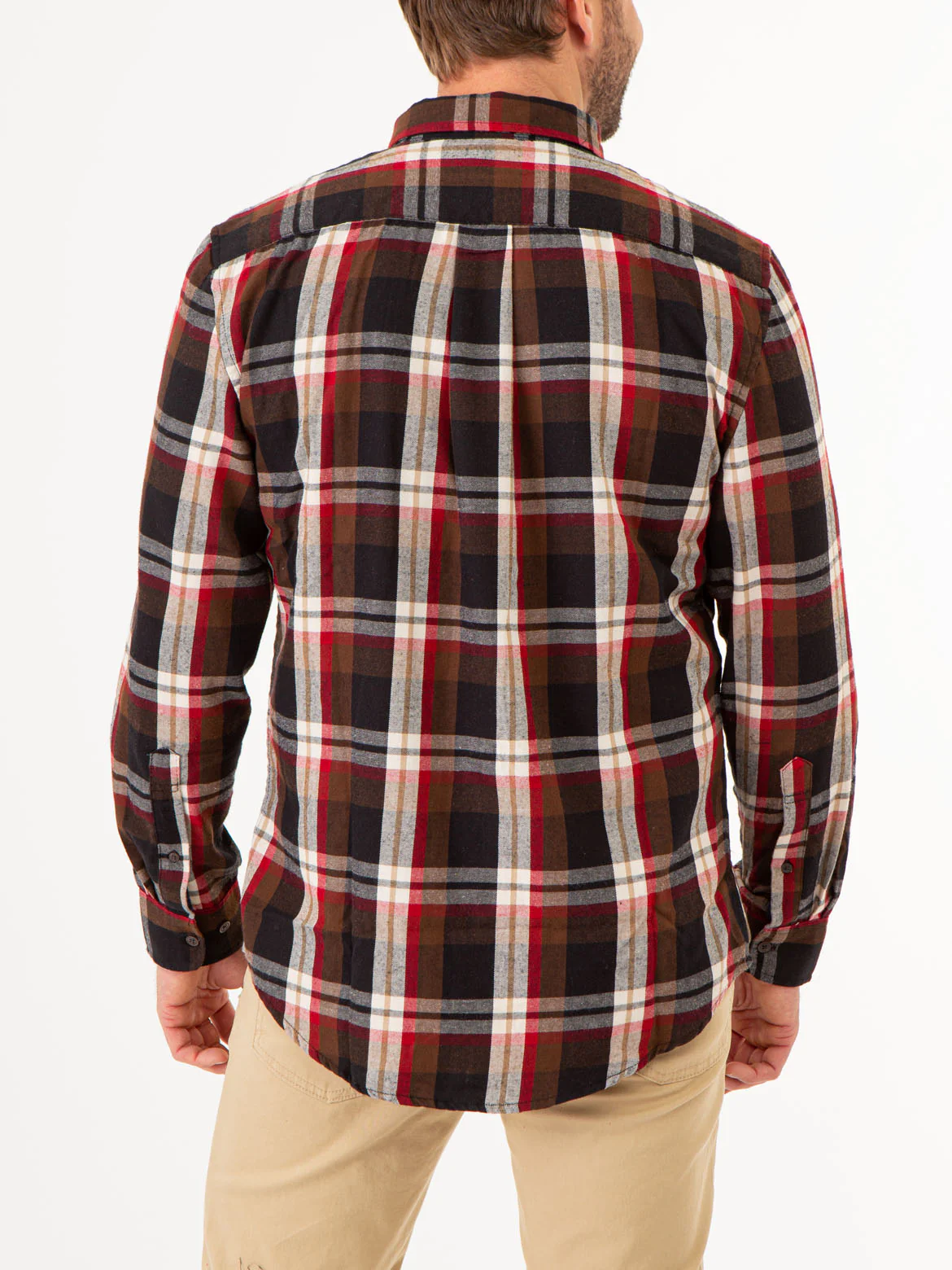 CHEST POCKET YARN DYE PLAID SHIRT - Image 3