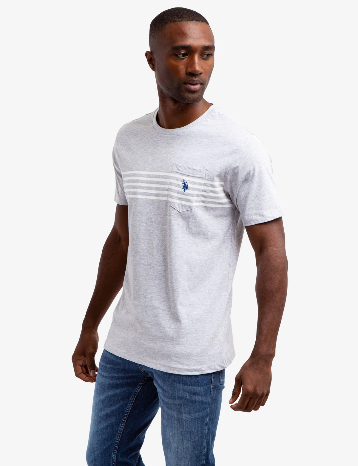 CHEST STRIPE POCKET JERSEY T-SHIRT - Image 12