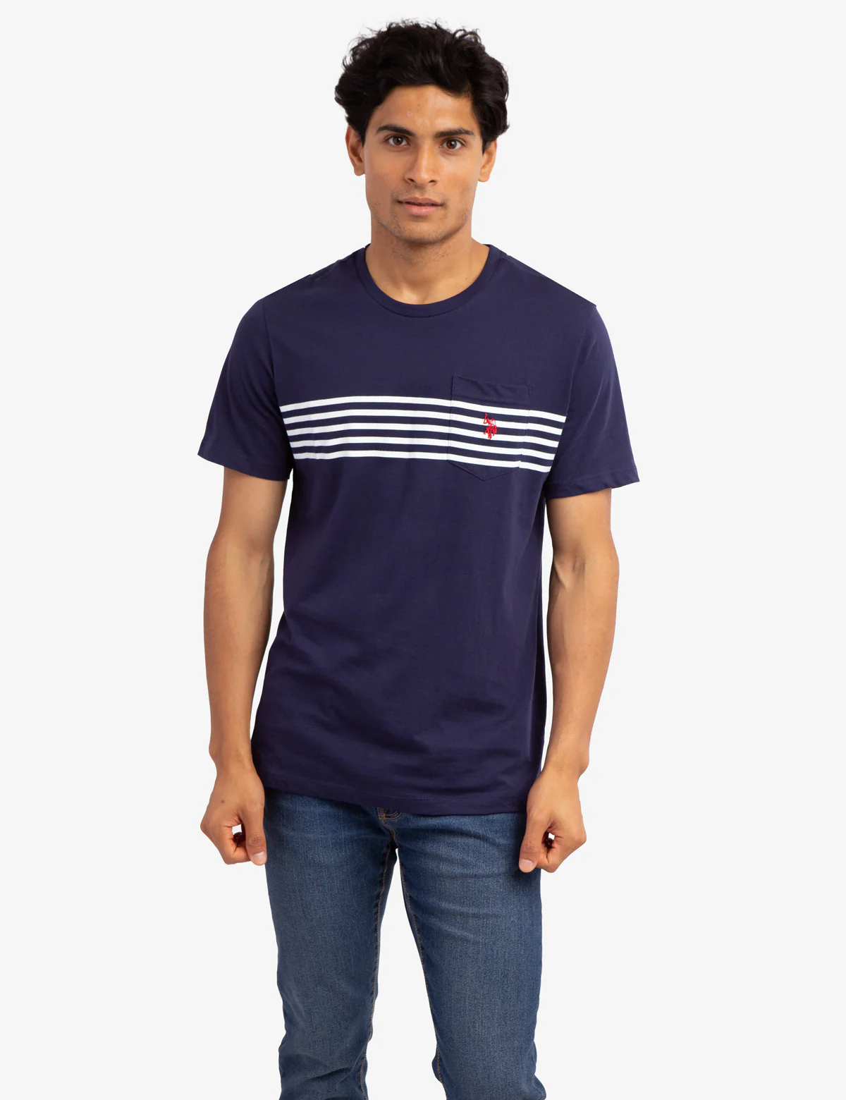 CHEST STRIPE POCKET JERSEY T-SHIRT - Image 16