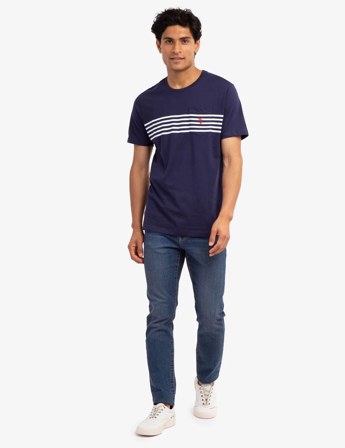 CHEST STRIPE POCKET JERSEY T-SHIRT - Image 17