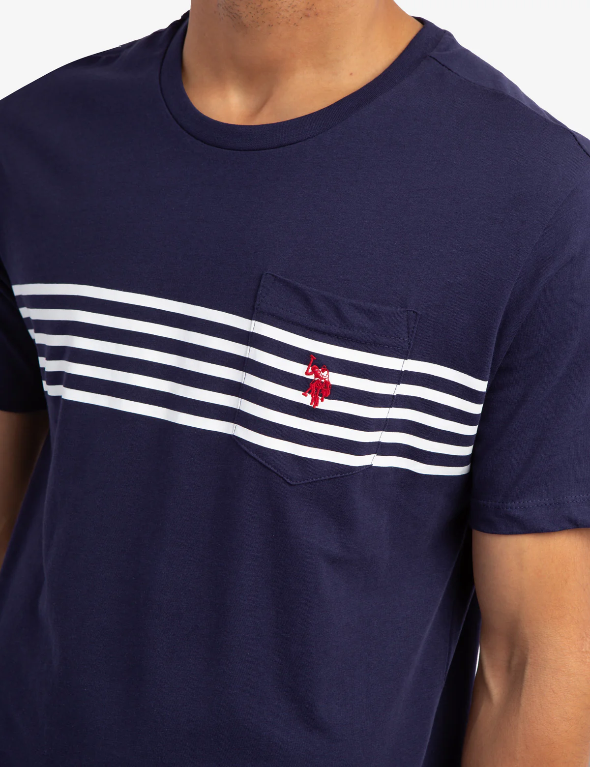 CHEST STRIPE POCKET JERSEY T-SHIRT - Image 18