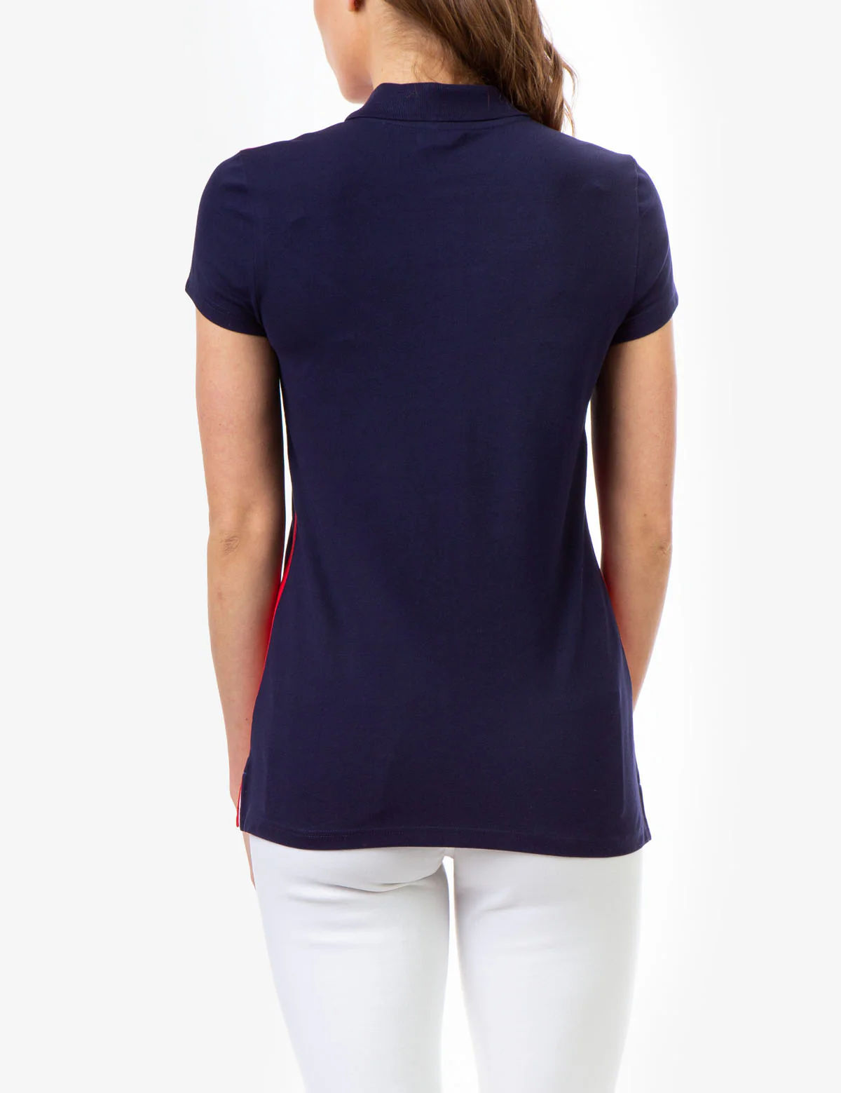 CHEVRON COLORBLOCK POLO SHIRT - Image 9