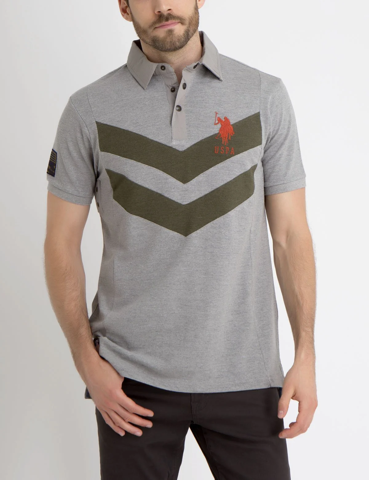CHEVRON POLO SHIRT - Image 5