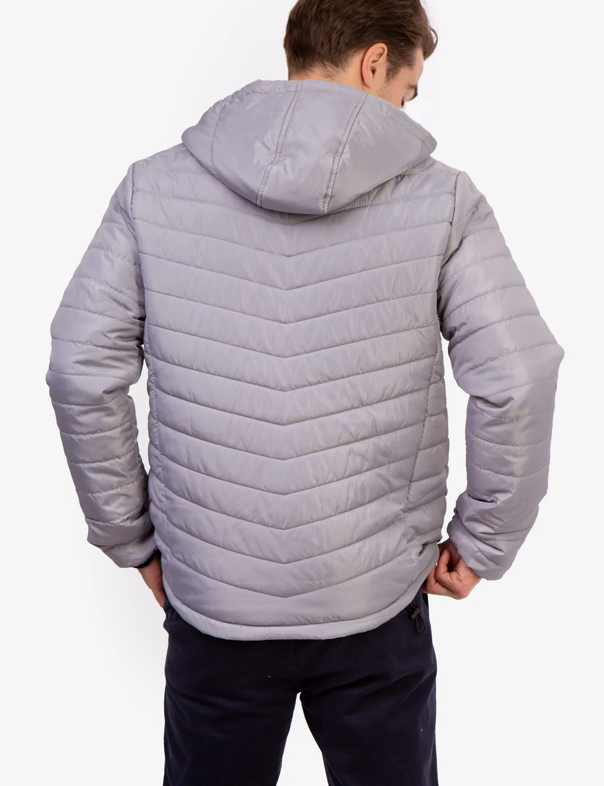 CHEVRON PUFFER JACKET - Image 3