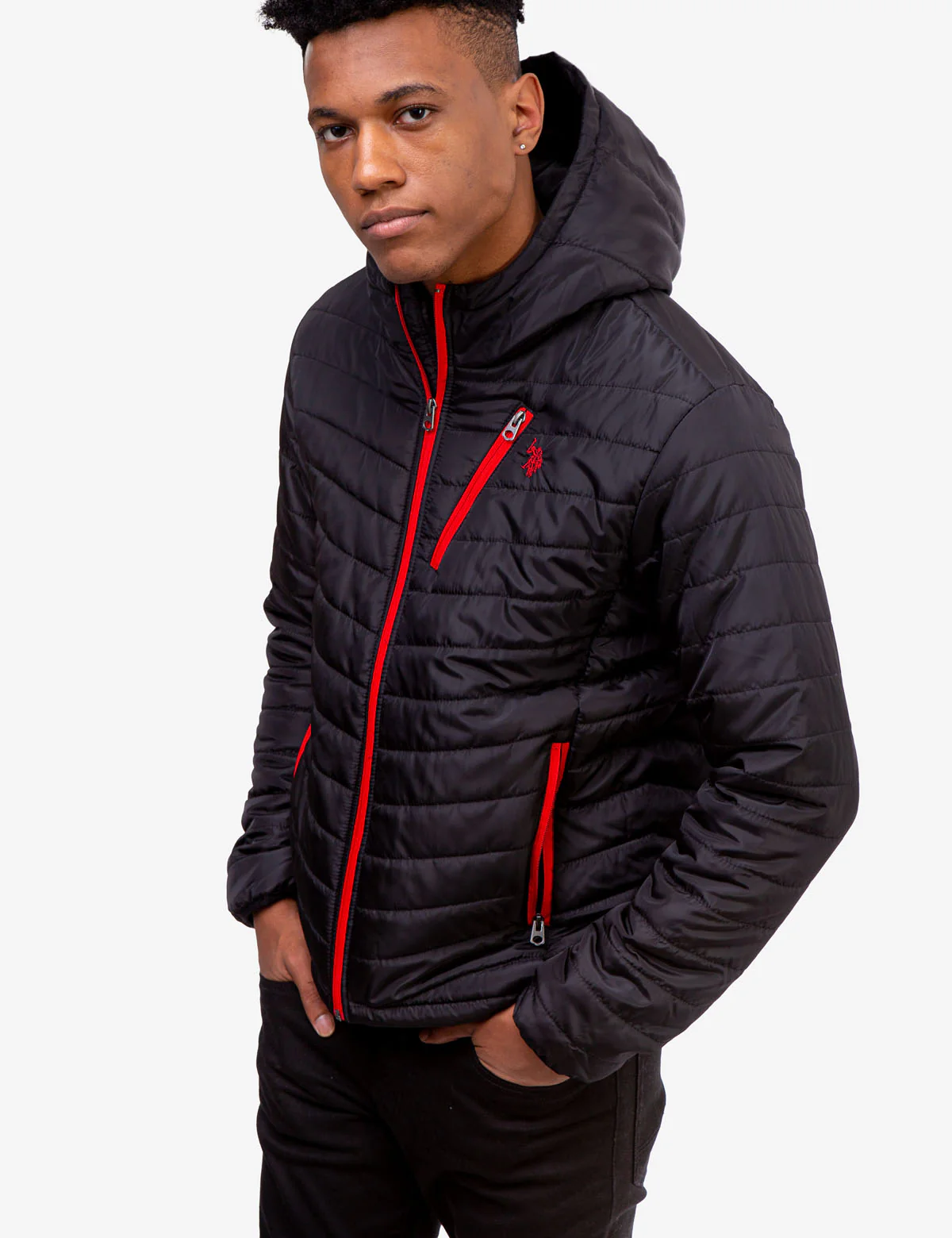 CHEVRON PUFFER JACKET - Image 6