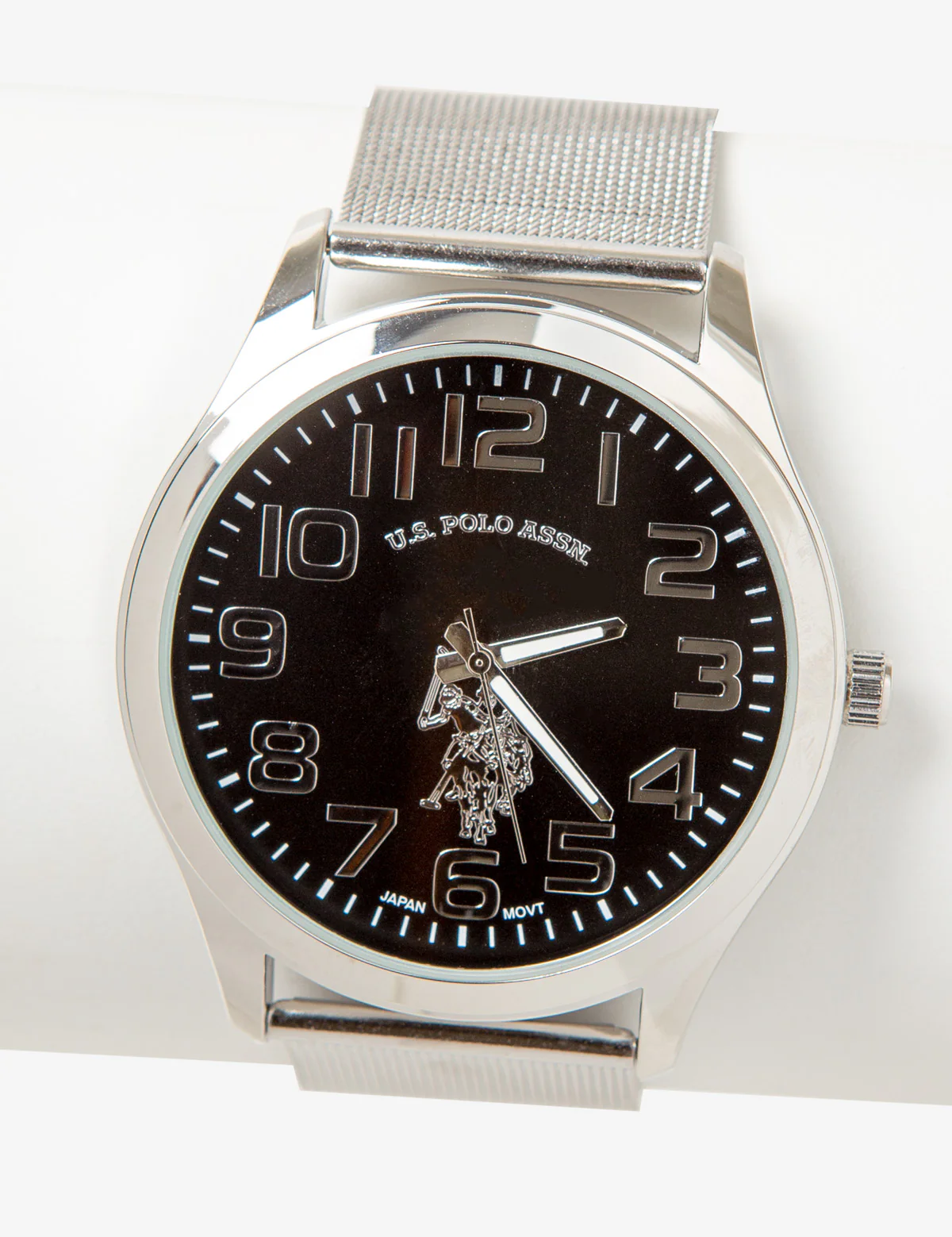 CLASSIC ANALOG DIAL MESH STRAP WATCH SET - Image 3