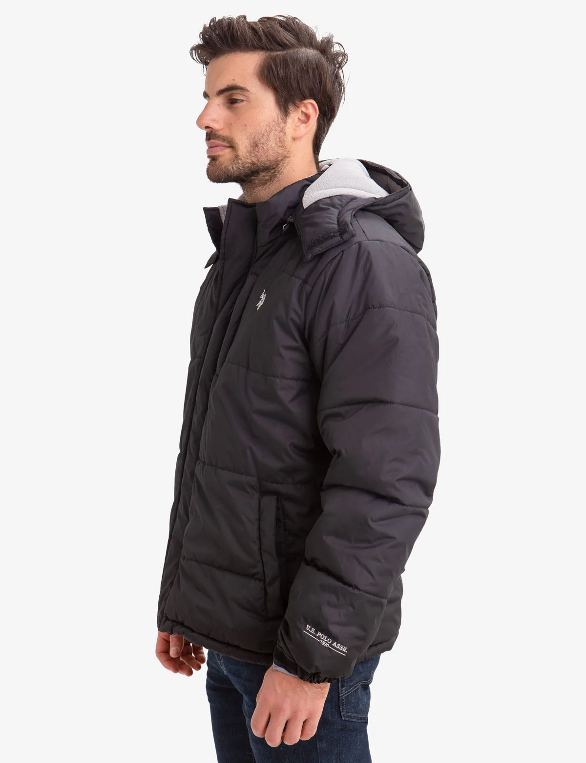 CLASSIC FLEECE LINED BUBBLE PUFFER COAT - Image 3