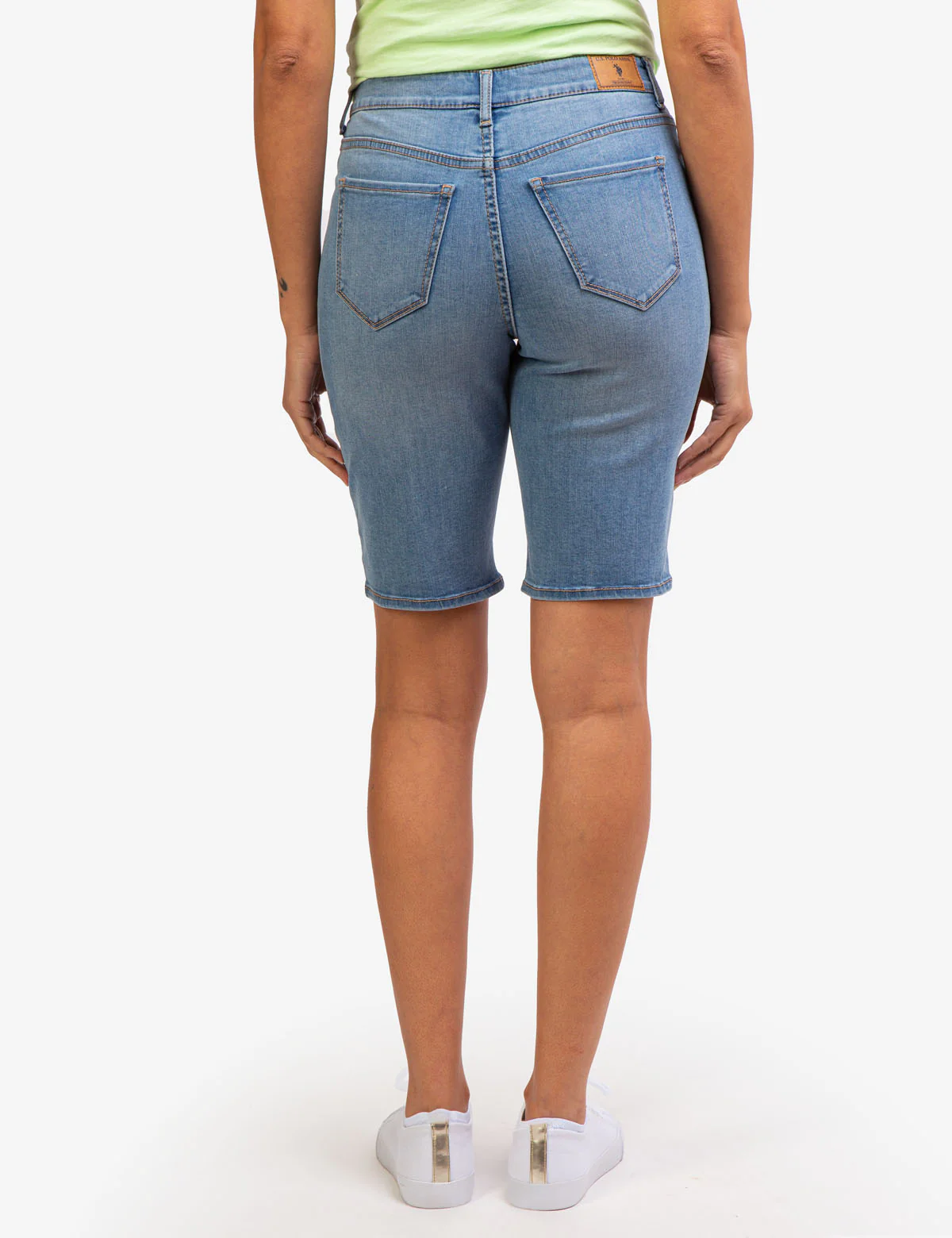 CLASSIC DENIM BERMUDA SHORTS - Image 3