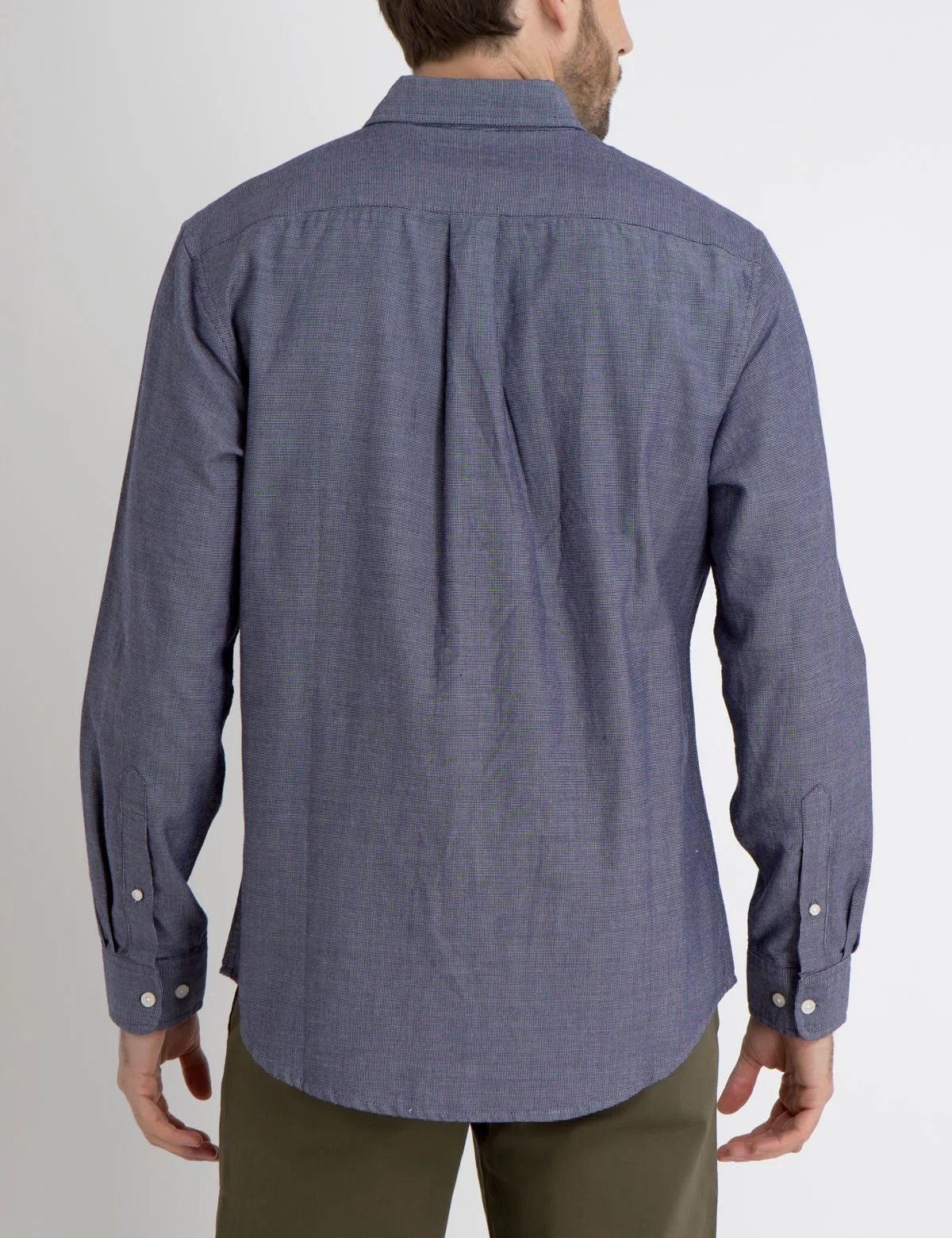 CLASSIC FIT BOX WEAVE SHIRT - Image 3