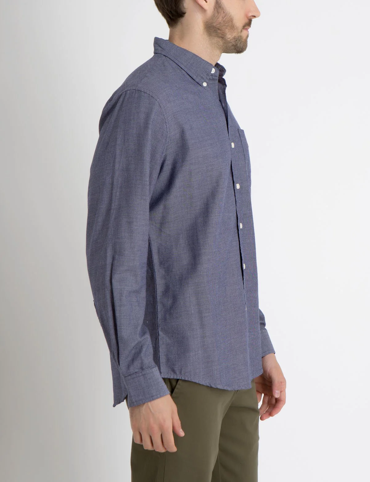 CLASSIC FIT BOX WEAVE SHIRT - Image 5
