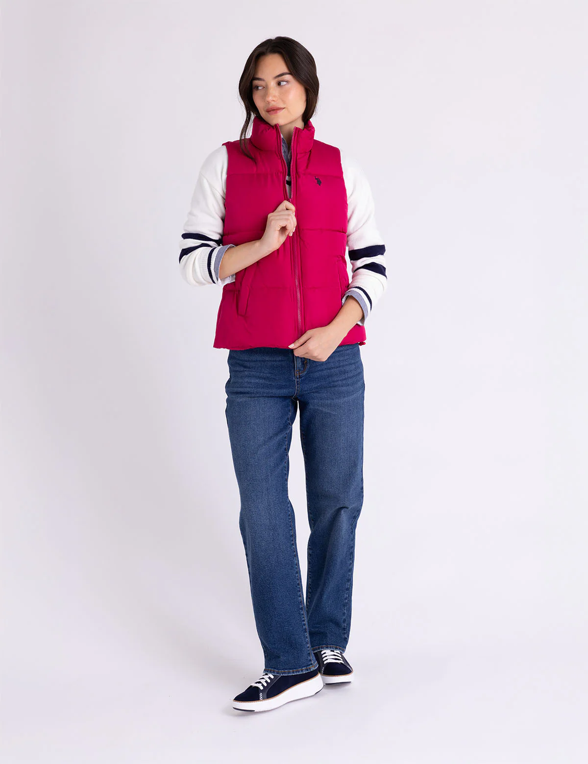 CLASSIC PUFFER VEST WITH ZIP POCKETS - Image 16