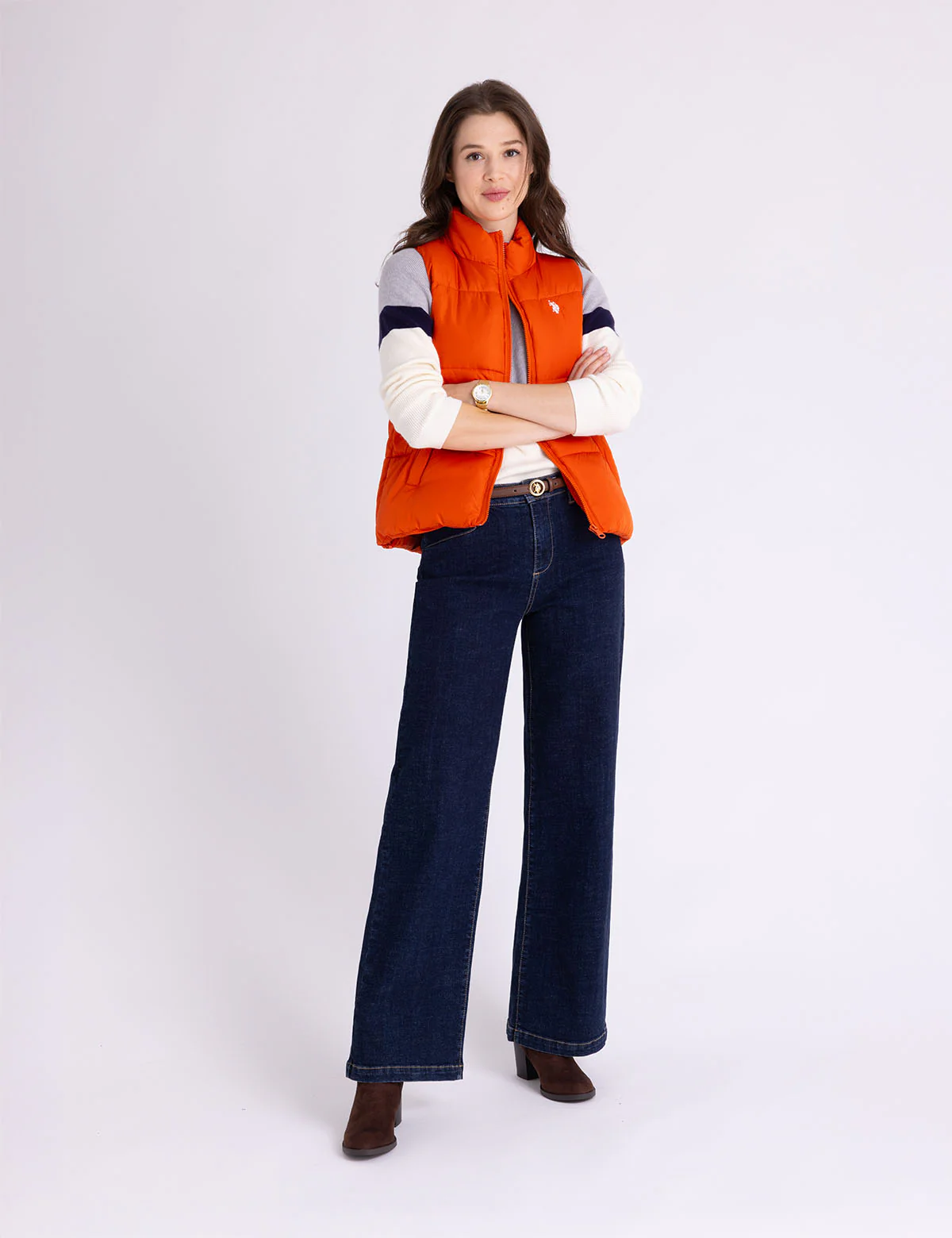 CLASSIC PUFFER VEST WITH ZIP POCKETS - Image 2
