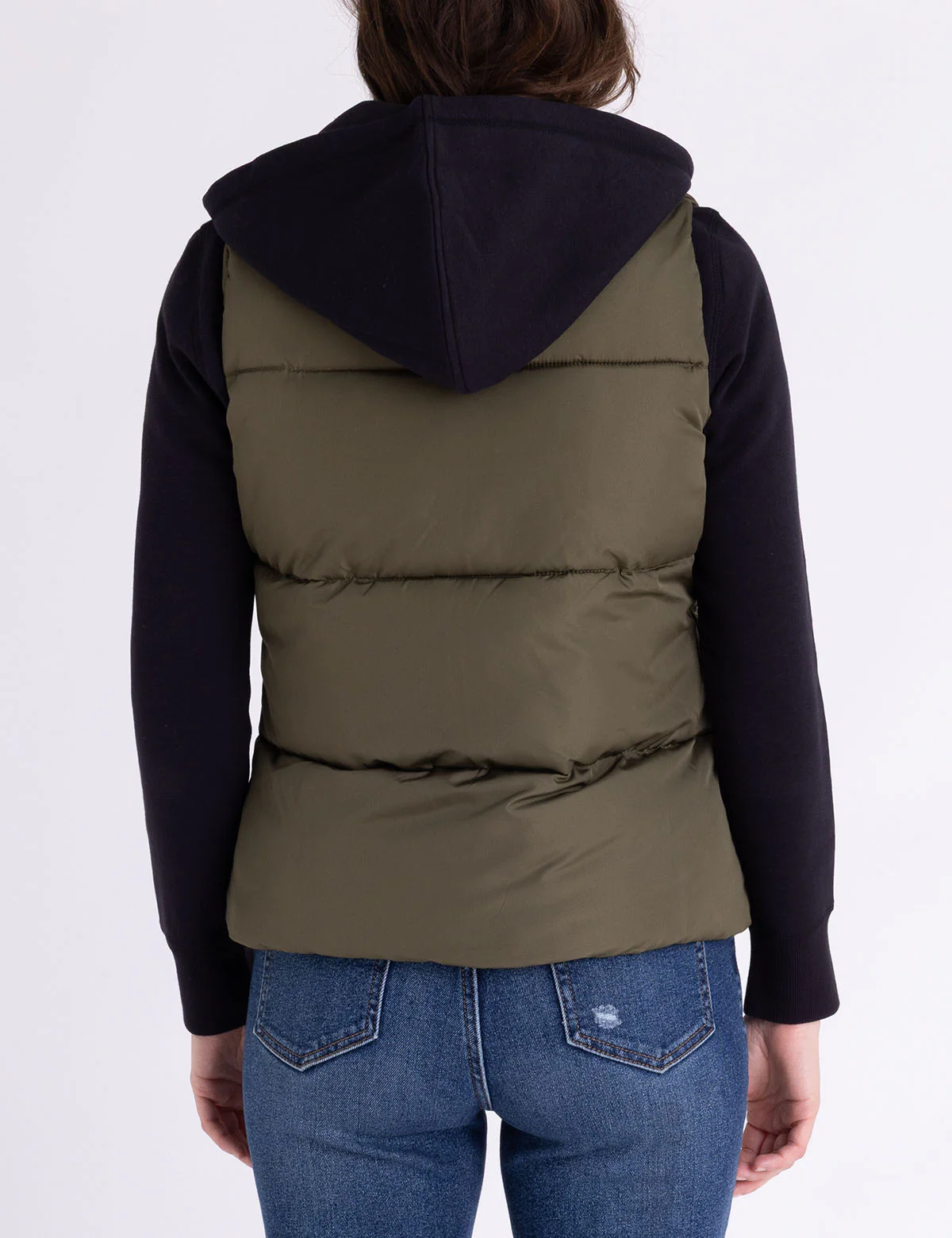 CLASSIC PUFFER VEST WITH ZIP POCKETS - Image 9