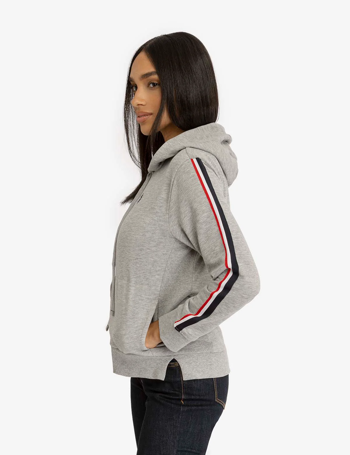 CLASSIC SIGNATURE STRIPE PULLOVER HOODIE - Image 3