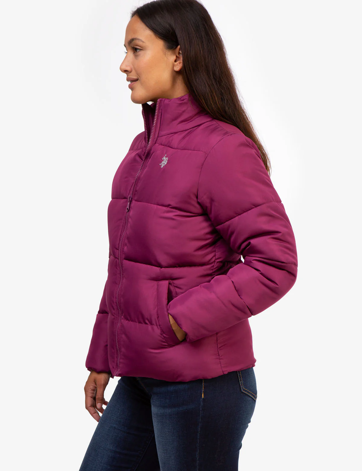 CLASSIC ZIP FRONT PUFFER JACKET - Image 21