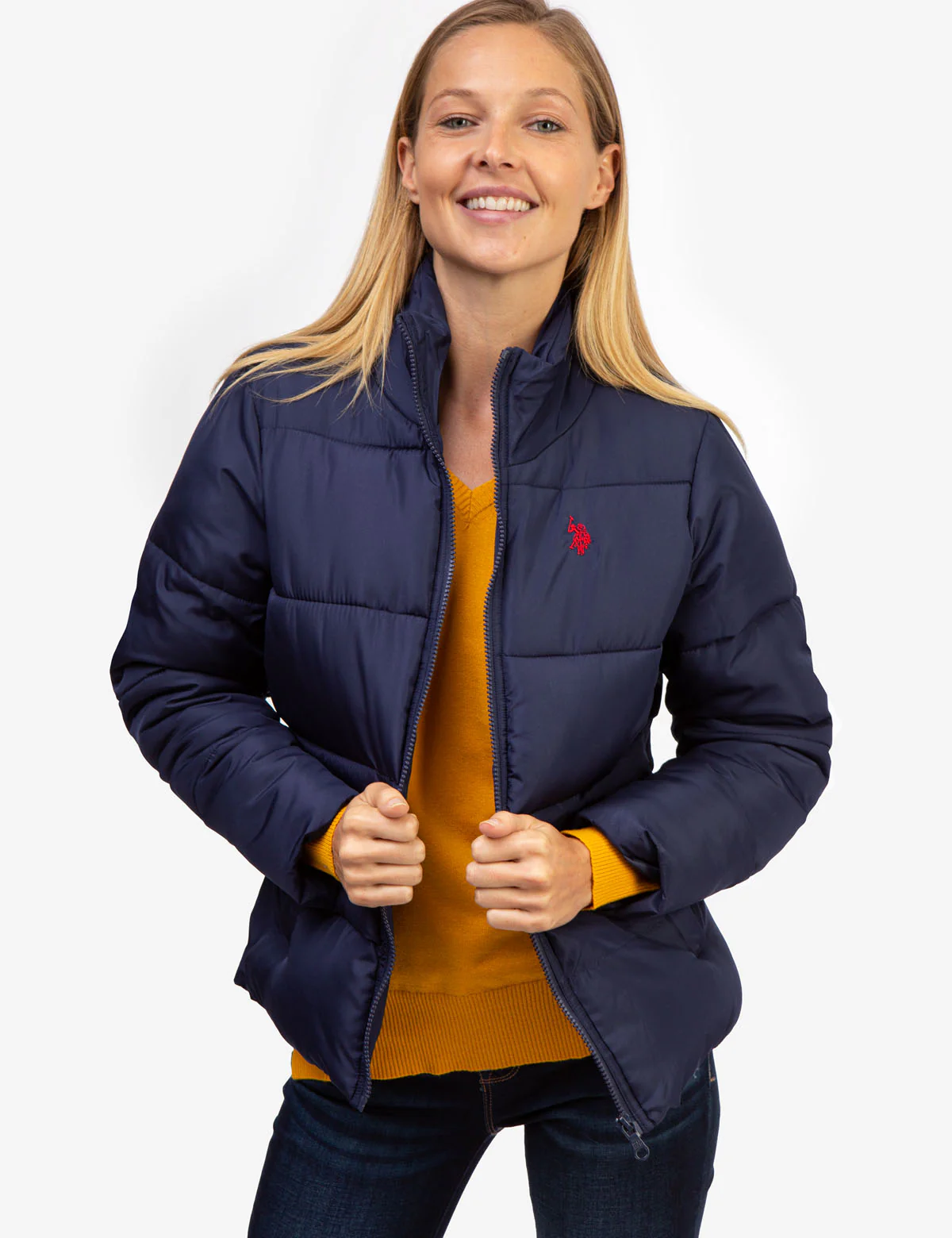 CLASSIC ZIP FRONT PUFFER JACKET - Image 6