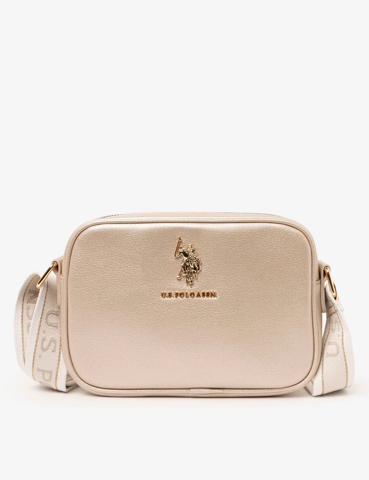 CLASSIC ZIP METALLIC CROSSBODY BAG - Image 7