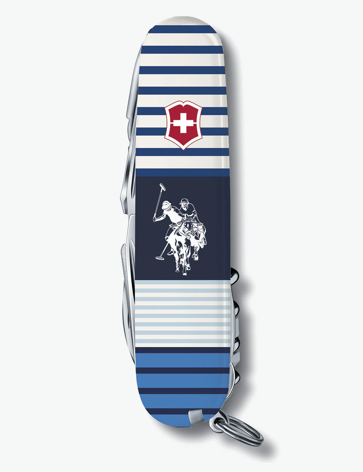 CLIMBER BLOCKED STRIPES 91MM SWISS ARMY POCKET KNIFE - Image 2
