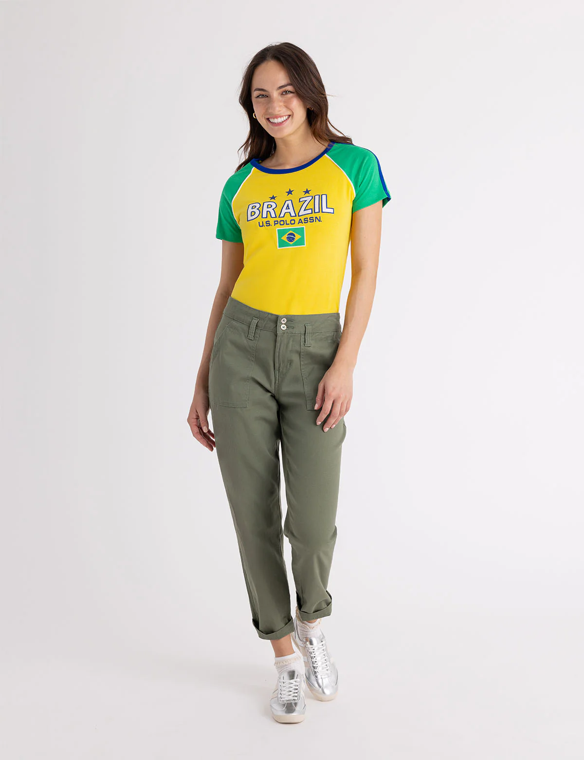 COLOR BLOCK BRAZIL T-SHIRT - Image 2