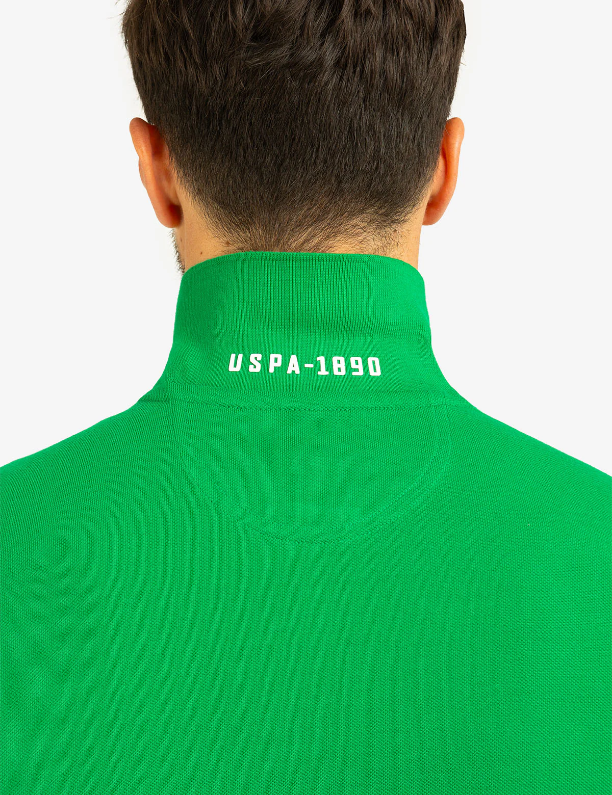 COLOR BLOCK CHEST STRIPE PIQUE POLO SHIRT - Image 10