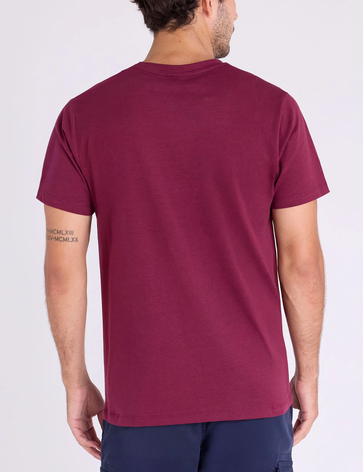 COLOR BLOCK CHEST WORDMARK JERSEY T-SHIRT - Image 12