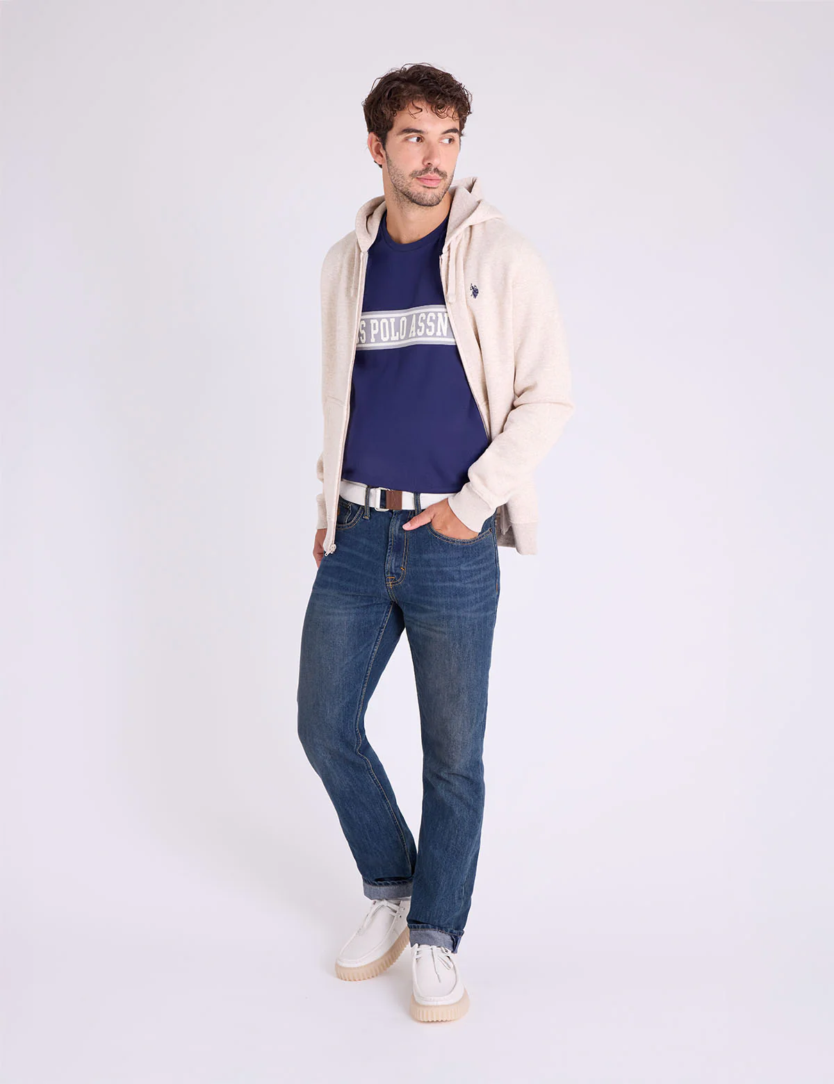 COLOR BLOCK CHEST WORDMARK JERSEY T-SHIRT - Image 3