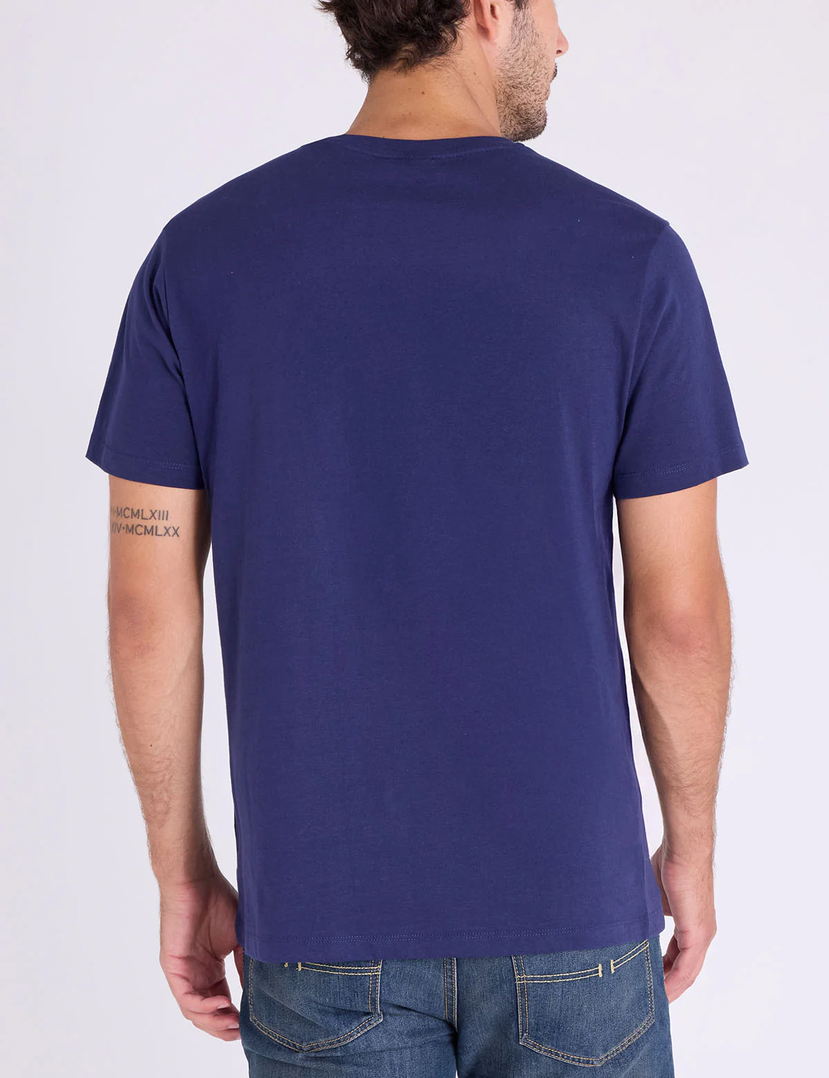 COLOR BLOCK CHEST WORDMARK JERSEY T-SHIRT - Image 5