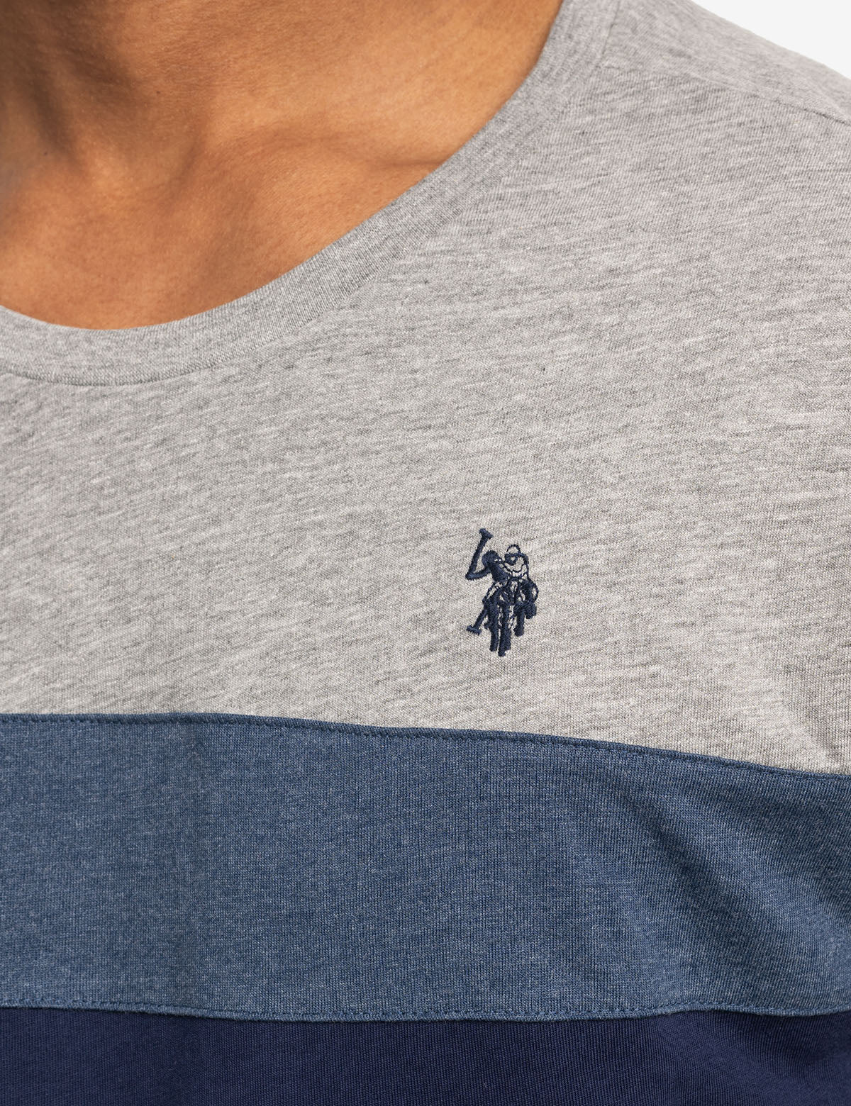 COLORBLOCK LONG SLEEVE JERSEY T-SHIRT - Image 2