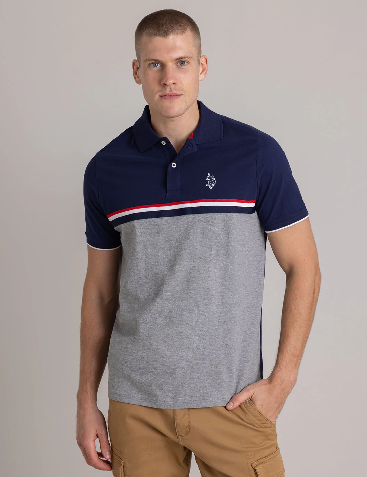 COLORBLOCK SIGNATURE STRIPE POLO SHIRT - Image 5