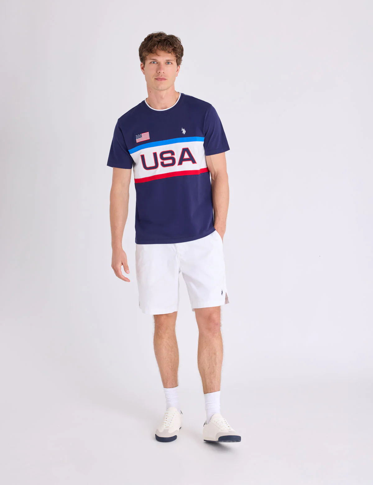 COLORBLOCK AMERICANA APPLIQUE JERSEY T-SHIRT - Image 3