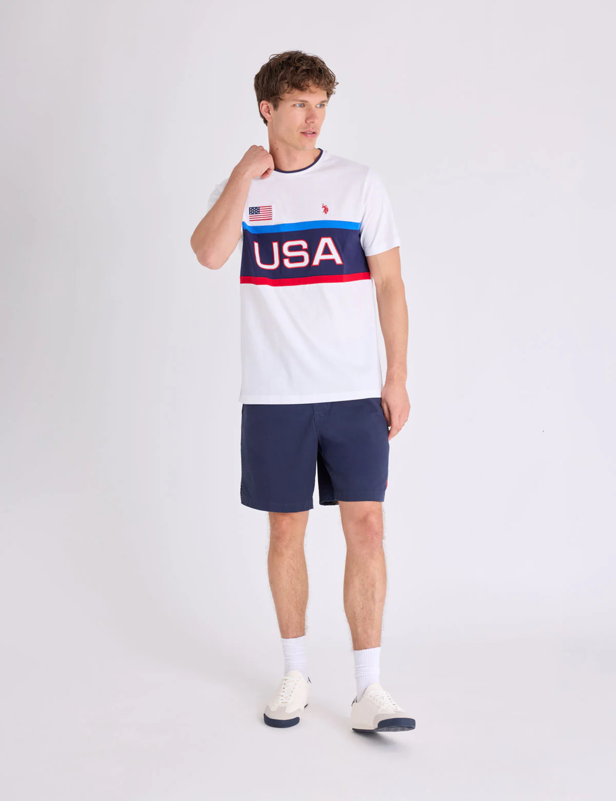 COLORBLOCK AMERICANA APPLIQUE JERSEY T-SHIRT - Image 9