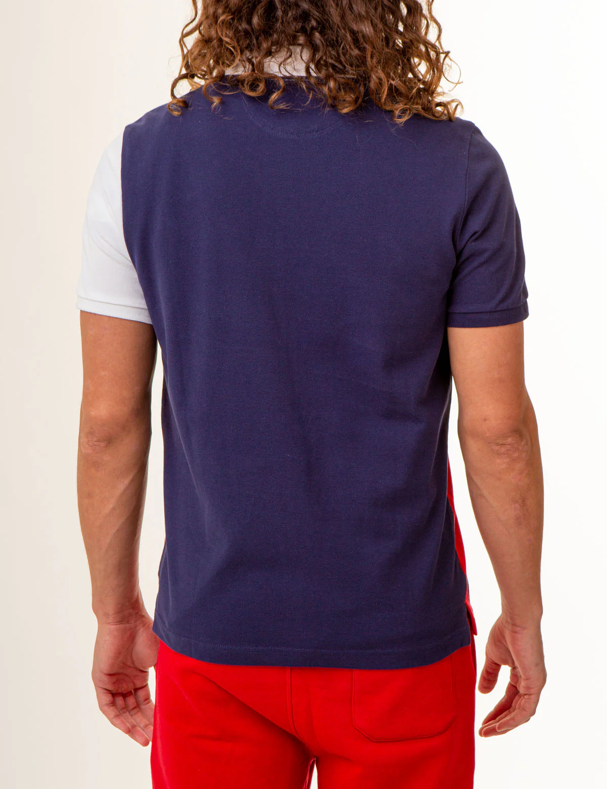 COLORBLOCK FLAG GRAPHIC PIQUE POLO SHIRT - Image 8