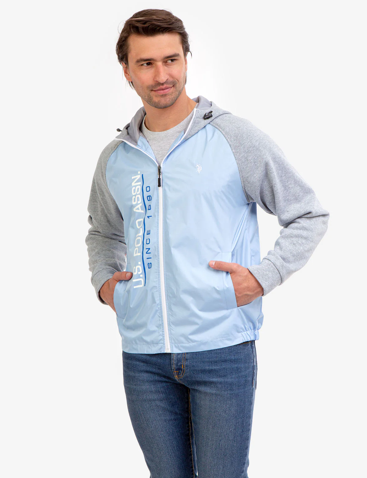 COLORBLOCK FLEECE HOODED JACKET - Image 11