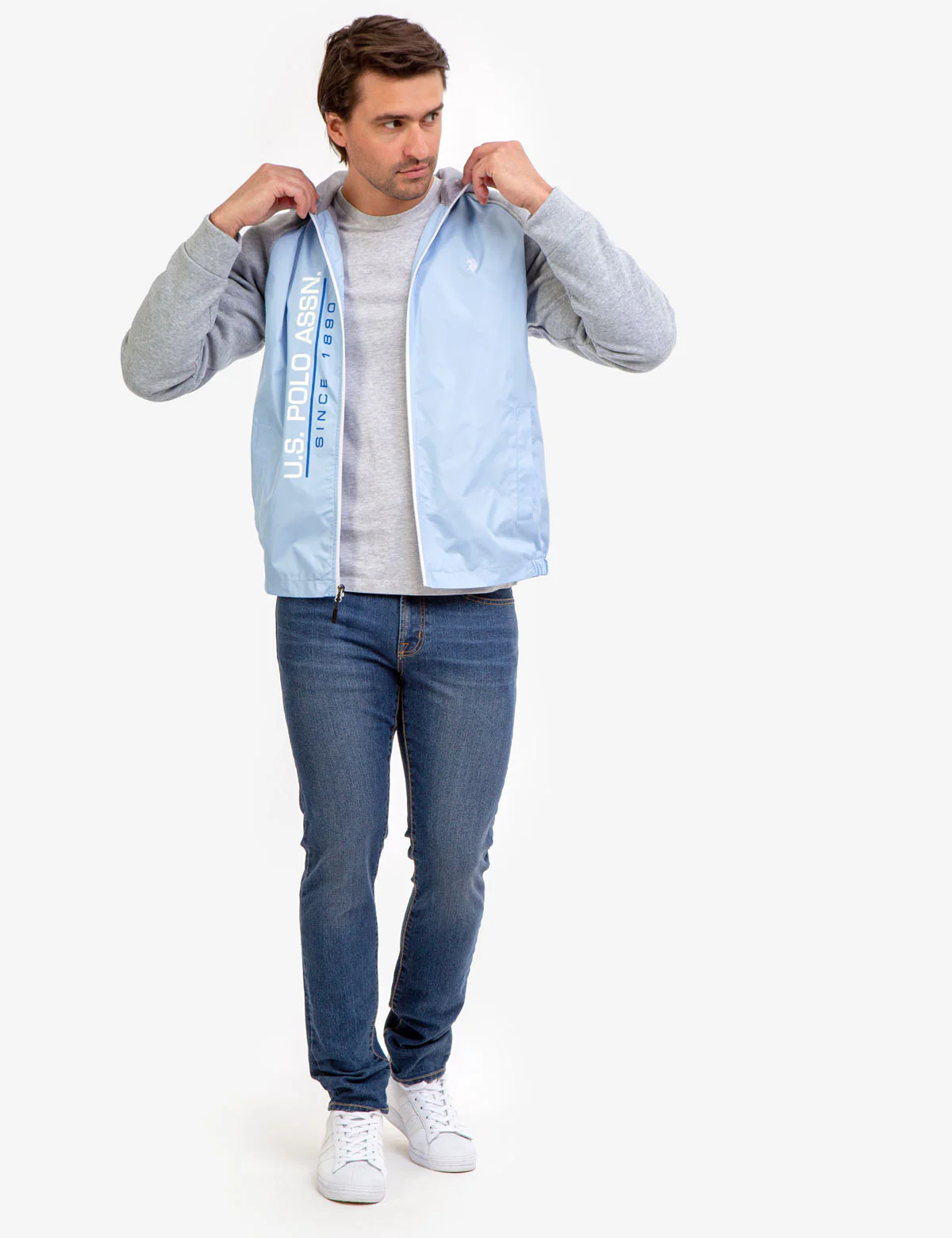 COLORBLOCK FLEECE HOODED JACKET - Image 12