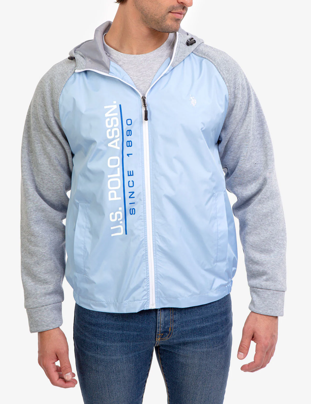 COLORBLOCK FLEECE HOODED JACKET - Image 13
