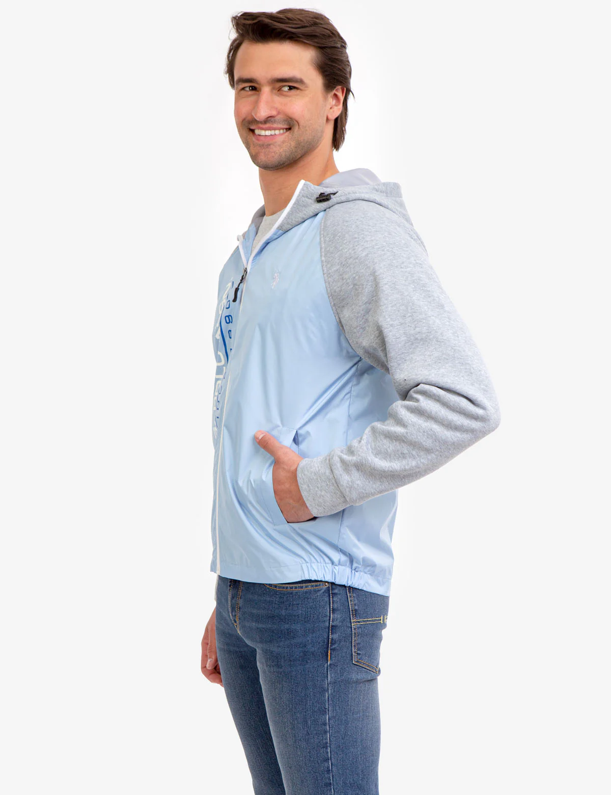 COLORBLOCK FLEECE HOODED JACKET - Image 14
